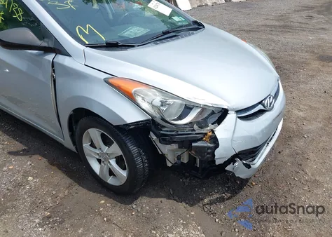 2011 Hyundai Elantra Gls from USA, damaged, VIN 5NPDH4AE3BH003024